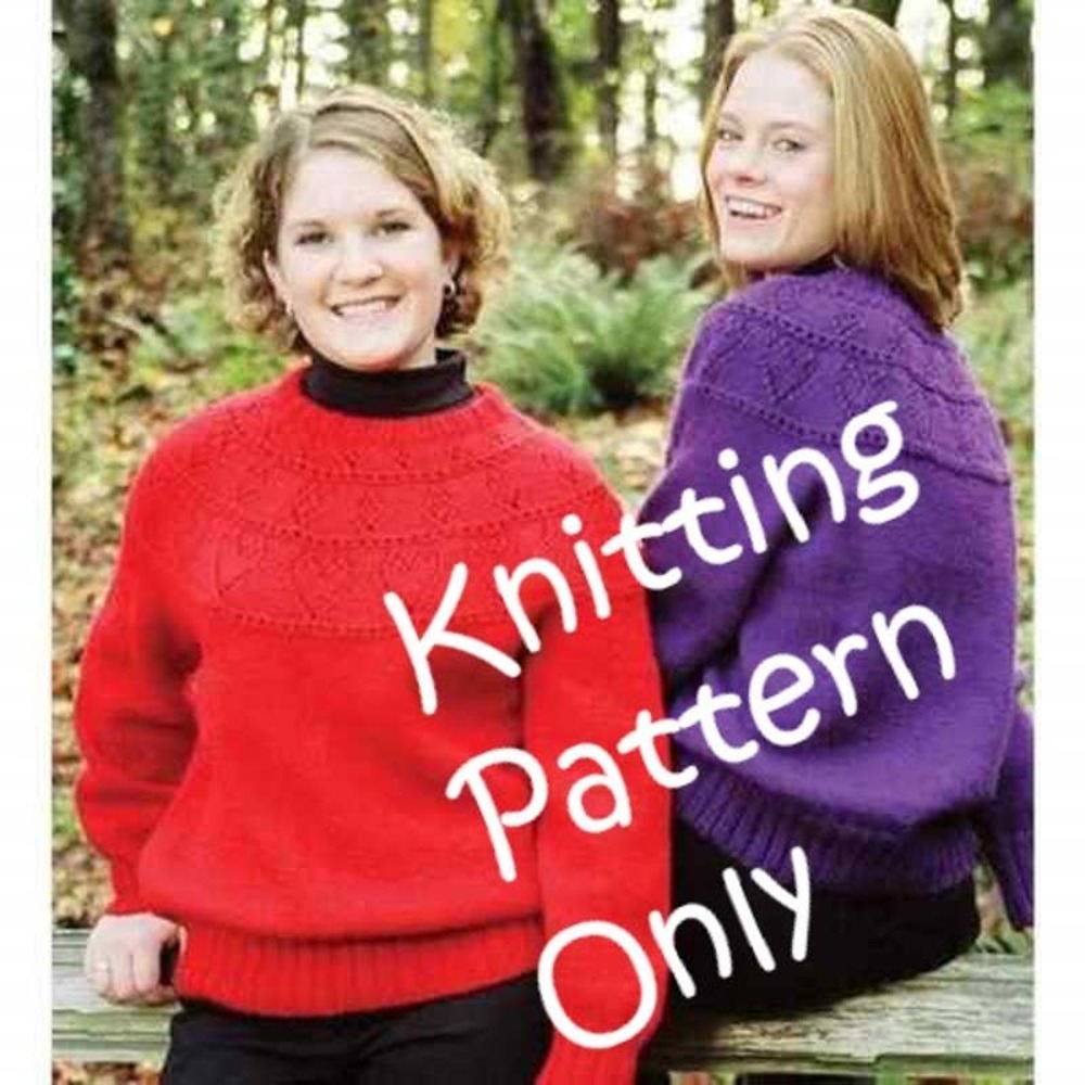 New Bev Galeskas for Fiber Trends FT457E Classic Hearts Knitting Pattern
